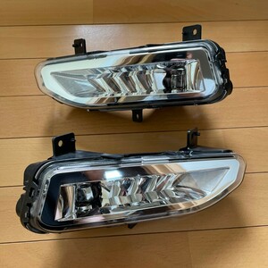 日産純正 LED フォグランプユニット セレナ C27 エクストレイル T31 ノート E12 リーフ ZE1 左右セット 新車納車外し ディーラーオプション