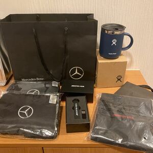 ノベルティ Mercedes メルセデス AMG 記念品 納車記念 非売品 グッツ タオル エコバッグ USBメモリ未使用真空二層ステンレスマグ 