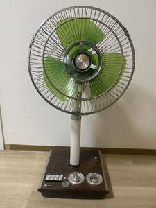 HITACHI A.C.30cm DESK FAN H654 Showa Retro electric fan 