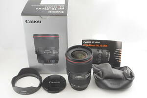 ★希少・超美品★ キヤノン Canon EF 16-35mm F4 L IS USM 人気広角ズームレンズ☆ =限定入荷品！= 【カビクモリなしの光学系・動作OK♪】