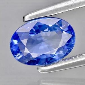 VVS 天然ブルーサファイア 0.68 Ct カラット 通常エンハンスメント