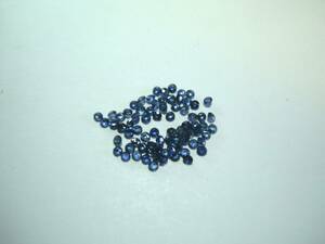 ■材料■天然サファイアRD■２.１６ｃｔ■１.８ｍｍ■７６個■