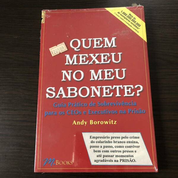 Livro em portugus ポルトガル語の本 ☆quem mexeu no meu sabonete?