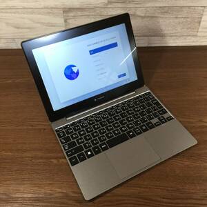 『本体のみ・美品』dynabook KZ11/U W6KZ1UCSBG Win11Pro Celeron N4020 1.1GHz 8GBメモリ フラッシュメモリ 128GB タッチパネル付き10.1型