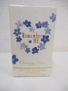 （7216）　Christian Dior クリスチャン ディオール 香水 Remember ME EAU DE TOILETTE VAPORISATEUR 50ml
