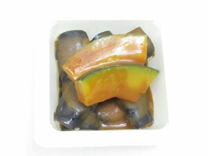 ★【直接引取不可】 食品サンプル ディスプレイ 和食 かぼちゃ 茄子 なすび 煮物 おかず 容器 惣菜 一品 見本品 料理模型 飲食店 置物