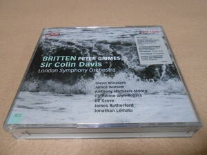 ブリテン：歌劇「ピーター・グライムズ」全曲 / コリン・デイヴィス ロンドン交響楽団 3枚組 (BRITTEN:PETER GRIMES / Colin Davis LSO)