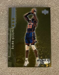 1500枚限定 Patrick ewing パトリック・ユーイング選手 NBA 殿堂入り C 1999 UD BLACK DIAMOND