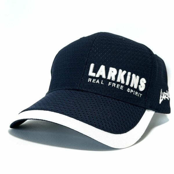 新品　未使用　LARKINS ラーキンス メッシュキャップ　ブランドキャップ　スポーツ　ゴルフ　釣り　野球　ランニング　キャップ