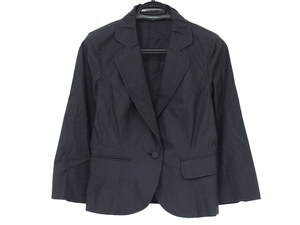 Fuji shop *apwai The -*lisheApuweiser-riche jacket blaser lady's black size 1