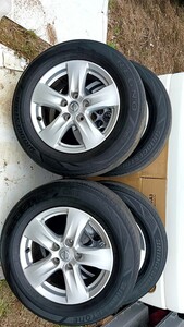 E52エルグランド純正ホイル 215/65R16 ４本セット