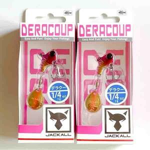 2個セット デラクー 1/4oz ジャッカル ピンクバッククラウン