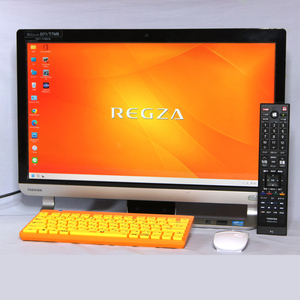 テレビ視聴可 東芝 一体型パソコン REGZA-PC i7/SSD/フルHD/HDMI/ブルーレイ/Bluetooth
