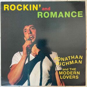 【美品/UKオリジナル】JONATHAN RICHMAN & MODERN LOVERS / ROCKIN' AND ROMANCE ROUGH TRADE ROUGH72