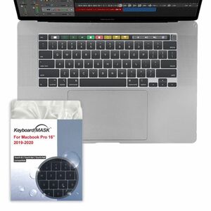 キーボードカバー　キーボードプロテクター フルカバー　パソコン PC MacBook Pr16