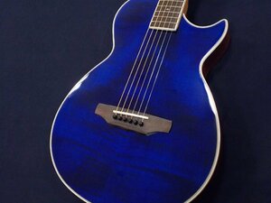  outlet специальная цена Aria APE-100 SBL See-through Blue Aria незначительный туловище электроакустическая гитара боковой звук отверстие 