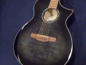  scratch equipped outlet special price Ibanez AEWC400 Transparent Black Sunburst High Gloss Ibanez electric acoustic guitar exotic * wood 