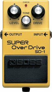 ★新品・アウトレット・本州送込★BOSS SD-1 SUPER OverDrive ボス スーパーオーバードライブ コンパクトエフェクター 歪みサウンド★