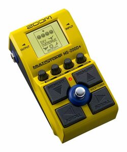 新品・送別 ZOOM MS-200D+ ズーム ギター用 マルチストンプ USB接続 電池駆動