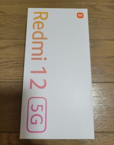 Redmi12 5G SIMフリー 128GB スカイブルー UQモバイル 未使用