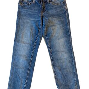 GAP デニムパンツ7分丈 ダメージ加工