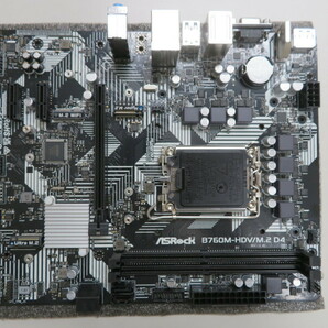 【新品】ASRock製 LGA1700マザーボード(14世代対応) B760M-HDV/M.2 D4の画像3