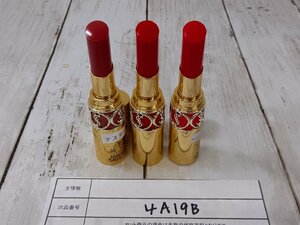 コスメ 《未使用品あり》YSL イヴ・サンローラン 3点 ルージュ ヴォリュプテ シャイン 4A19B 【60】