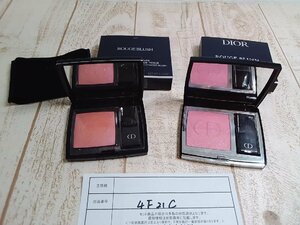 コスメ DIOR ディオール 2点 ディオールスキン ルージュ ブラッシュ 4F21C 【60】