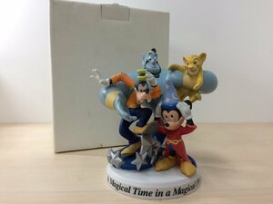 ディズニー 海外パーク WDW 25周年 1996 フィギュアリン ミッキー ジーニー ほか A Magical Time in a Magical Place! 4A9 【80】