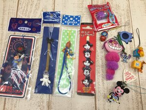 * Disney { large amount set }{ unopened goods equipped } strap mascot another 10 point Mickey che car cat another 6P73 [60]