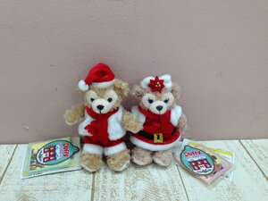 * Disney TDS Duffy Shellie May soft toy strap 2 point Christmas 2010 tag attaching 6X32 [60]