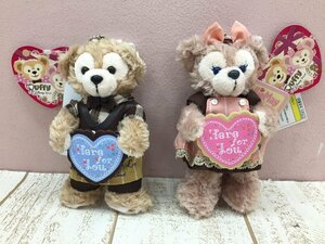 * Disney TDS Duffy Shellie May soft toy badge 2 point Suite 2012 tag attaching 6P22 [60]