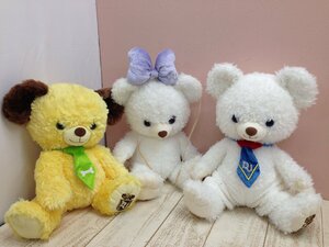 ◇ディズニー ユニベアシティ ぬいぐるみ 3点 ホイップ パフィー メープル 6X3 【80】