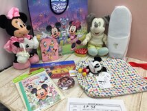 ◇ディズニー 《大量セット》《未開封品あり》ミッキー ミニー ぬいぐるみ バッグ スリッパほか 6P76 【80】_画像6