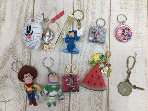 * Disney { large amount set }{ unopened goods equipped } key chain 10 point Mickey Mouse woody baz light year other 6M17 [60]