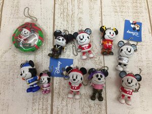 * Disney { large amount set }{ unused goods equipped } Mickey minnie mascot figure 10 point 6M50 [60]