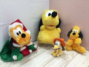 * Disney Pluto soft toy 4 point Christmas another 6P207 [80]