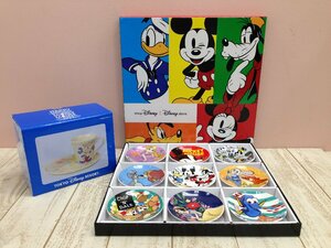 * Disney store character plate set mug & plate set 2 point Mickey &f lens other 6L150 [ large ]