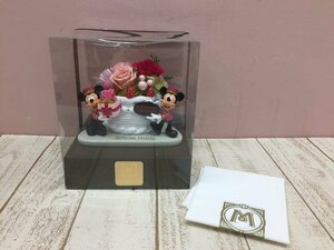 * Disney { unopened goods } hotel Mira ko start preserved flower Mickey & minnie figure 7X41 [80]