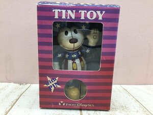 ◇ディズニー TDS ミッキーマウス フィギュア TIN TOY ブリキのおもちゃ 7P24 【60】