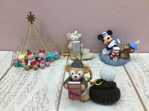 ◇ディズニー TDS ダッフィー＆フレンズ ミッキー フィギュア マスコット キーチェーン 4点 7P11 【60】