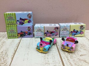 * Disney { unopened goods equipped }TDR Tomica 4 point Mickey. Roadster minnie. navy blue bar tibru7P153 [60]