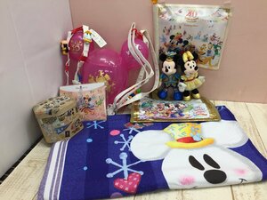 * Disney { unopened goods equipped } anniversary goods 8 point Mickey minnie soft toy badge lodging person limitation bedcover other 8M24 [80]
