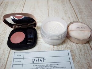  cosme { unused goods equipped }DECORTE cosme Decorte 2 point powder brush face powder 8H5F [60]