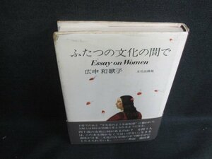 ふたつの文化の間で　広中和歌子　カバー破れ有・シミ大・日焼け強/VAZA