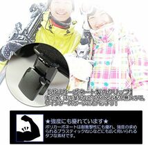 [KASAJIMA] サスペンダー 40mm 幅広 日本製 素早い脱着 金属不使用 錆びない 肩への負担軽減 樹脂 クリップ プラ_画像6