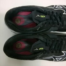 MIZUNO ミズノ スニーカー シューズ 靴 28cm V1GA220001 WAVE LIGHTNING Z7 ウエーブライトニング ブラック バレーボールシューズ_画像8