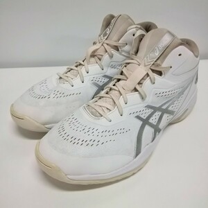 asics アシックス スニーカー シューズ 靴 29.5cm バスケットボールシューズ バッシュ 1063A062 GELHOOP V15 WIDE ゲルフープ ホワイト