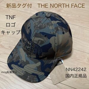 THE NORTH FACE 新品タグ付　ノースフェイス 【ロゴ刺繍　カモフラ柄　TNFロゴ　キャップ】