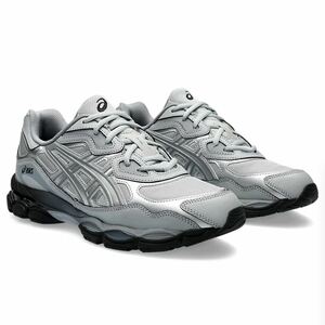 【asics公式オンライン購入】付属品完備【納品書付】asics GEL-NYC Mid Grey/Sheet Rock size US9.5 27.5cm スニーカー アシックス